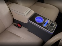 純正のようなフィット感！ ダイハツ『ムーヴキャンバス』専用LEDアームレスト/コンソールボックスが発売 画像