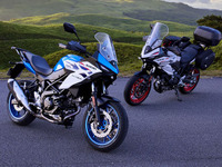 スズキが新型クロスオーバー『SV-7GX』を世界初公開！ 初心者にも優しいV2アドベンチャー、2026年後半に欧州発売 画像