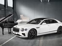 ベントレーとスタインウェイ&サンズ、限定ピアノと『フライングスパー・スピード』発表…職人技を競う 画像