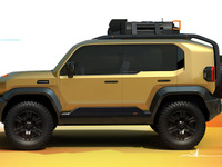 【トヨタ ランドクルーザーFJ】「ランクルらしさ」と“サイコロ”を融合した小さいランクル、デザインの肝 画像