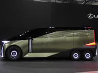 まもなく閉幕！ レクサス「6輪ミニバン」が首位…ジャパンモビリティショー2025注目記事ベスト5 画像