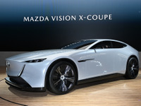 「息を呑むような美しさ」マツダ『VISION X-COUPE』に熱視線！ 新時代のクーペ像にSNSでは期待の声 画像