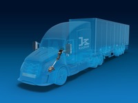 ZFとコディアック、自動運転トラック向け冗長ステアリングシステムで提携拡大 画像