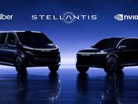 ステランティス、レベル4自動運転車を共同開発へ、NVIDIA・Uber・Foxconnと協業 画像