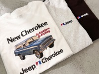 Jeep×アングリッド、ヴィンテージなコラボTシャツ第2弾を発売…初代『チェロキー』プリント 画像