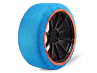 弱点克服！ 布製タイヤチェーン「スノーソックス」、約30本のペットボトルから生まれた『リサイクル』モデルが登場 画像