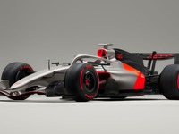 アウディ、F1参戦に向けたコンセプト「R26」先行公開…ブランドアイデンティ表現 画像