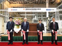 スズキと東京精密、電池開発で協業…福島県に電池評価試験場を設立 画像