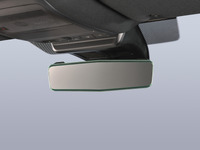 スタイリッシュな市販「ルームミラー」で、クリアでワイドな後方視界を確保！［特選カーアクセサリー名鑑］ 画像