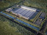 米ネクスティア、中国蘇州にスマート工場建設開始…ステア・バイ・ワイヤなど生産へ 画像