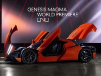 ヒョンデの高級車「ジェネシス」、『マグマGTコンセプト』発表…次世代パフォーマンスカーの方向性を示唆 画像