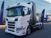 スカニア、水素燃料電池トラックの実証実験を開始…航続1000kmを達成 画像