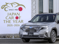 【2025-2026 日本カー・オブ・ザ・イヤー】「今年の一台」はスバル・フォレスターに決定！ 新ハイブリッドが決め手に 画像