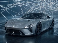 レクサス『LFA』後継はEVに、「LFAコンセプト」世界初公開…低重心・軽量・高剛性を追求 画像