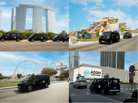 ウーバーとウィーライド、完全無人ロボタクシーの商用運行開始…中東アブダビで 画像