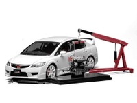 3代目ホンダ『シビック・タイプR』、1/18スケールダイキャストミニカー発売…ディスプレイエンジン付属 画像