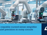 STマイクロ、車載用トラクション・インバータ向け高精度電流センス・アンプ発表 画像