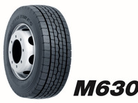 トーヨータイヤ、偏摩耗を61％低減した4軸低床トラック専用タイヤ「M630」発売へ 画像