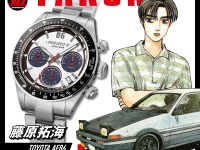 『頭文字D』連載30周年記念、ANGEL CLOVERがAE86など3車種のコラボウォッチを東京・渋谷で発売 画像