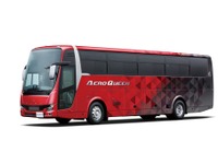三菱ふそう、大型観光バス「エアロクィーン」「エアロエース」新型発売…サイバーセキュリティ法規適合 画像