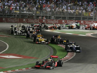 【F1シンガポールGP】2年目のナイトレース、勝者はハミルトン 画像