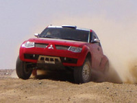 ダカールラリー2003、増岡は三菱『パジェロエボリューション』……体制発表 画像