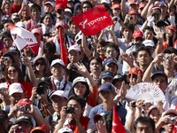 【F1日本GP】ベッテルが優勝、トヨタは2位 画像