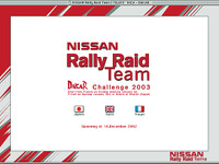 NISMOサイトにて「ダカールラリー2003」コーナーをオープン 画像