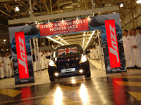 ホンダ フィット、英国工場で生産開始…年間10万台 画像