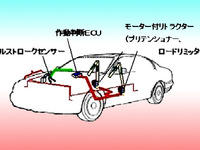 日産、緊急ブレーキ感応型シートベルト……ぶつかる前にしっかり巻取る 画像