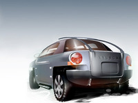 【デトロイトショー2003出品車】ヒュンダイ『OLV』---トラック/SUV、変身!! 画像