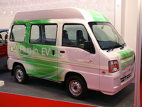 【東京モーターショー09】ゼロスポーツ、リチウムイオン電池搭載の商用軽バンEVを展示 画像