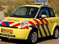 ノルウェー製EV シンクシティ、救急車仕様をオランダの小島に配備 画像