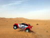 【ダカールラリー2003】第6レグ…増岡とペテランセル抜け出す 画像