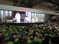 【東京モーターショー09】ホンダ×でんじろう…工夫で“ないものをつくろう” 画像