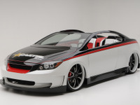 【SEMA 09】サイオン tC クーペをオープン化…ドラッグレーサー風 画像