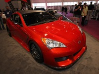 【SEMA 09】ヒュンダイ ジェネシスクーペ のミッドシップ仕様 画像