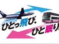 最速と爆睡、飛行機とバスで往復きっぷ…東京-大阪など 画像