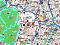 JAFなび、道路地図を改良 画像