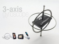 STマイクロエレクトロニクス、高性能アナログ・ジャイロ・センサを発売 画像