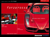 ブリヂストンが『エンツォ・フェラーリ』専門サイトを開設 画像