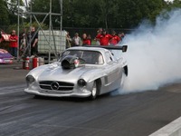 【エッセンモーターショー09】メルセデスベンツ 300SL のドラッグレーサー 画像