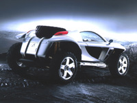 【ジュネーブショー2003出品車】プジョー『ホッガー』---エンジン2つの2シーター 画像