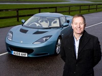 マーティン・ブランドル、ロータス エヴォーラ に試乗 画像