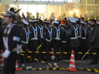 けが人も出た 渋谷駅前スクランブル交差点 画像