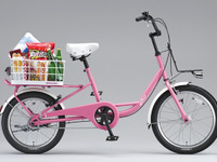 オシャレだけど荷物も積める　ブリヂストンサイクル、女性向け小径自転車を開発 画像