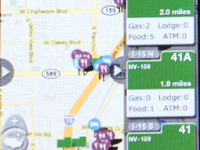 【CES 10】アメリカ全土のハイウェイ情報を網羅　ゼンリン iAmerica 画像