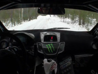 ［動画］ブロック、雪上疾走180km/h 画像