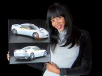 ナオミ・キャンベル仕様の エヴォーラ、ハイチ復興チャリティーに出品 画像