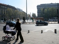 日曜はダメよ---イタリア約80都市が自動車一斉締め出し 画像